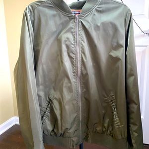 Torrid Olive Green Bomber Jacket - 2X